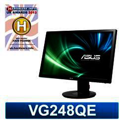 Asus VG248QE 24 3D LCD Monitor Full HD 1ms DVI HDMI